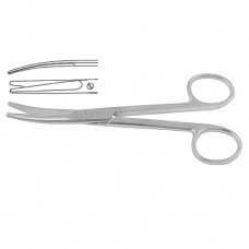 Mayo Dissecting Scissor Curved Stainless Steel, 17 cm - 6 3/4"